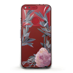 Lex Altern TPU Silicone Phone Case Pink Peony Flowering