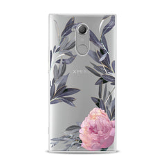 Lex Altern TPU Silicone Sony Xperia Case Pink Peony Flowering