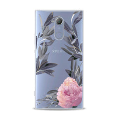 Lex Altern TPU Silicone Sony Xperia Case Pink Peony Flowering