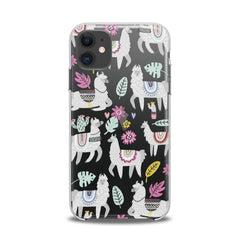 Lex Altern TPU Silicone iPhone Case Lama Alpaca