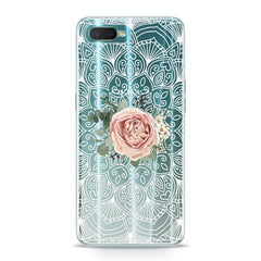 Lex Altern TPU Silicone Oppo Case Pink Rose