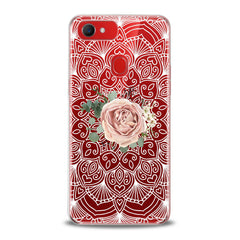 Lex Altern TPU Silicone Oppo Case Pink Rose