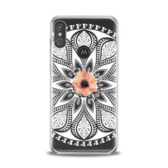 Lex Altern TPU Silicone Motorola Case Poppy Mandala