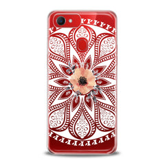 Lex Altern TPU Silicone Oppo Case Poppy Mandala