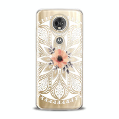 Lex Altern TPU Silicone Motorola Case Poppy Mandala