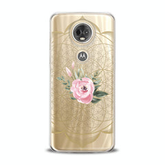 Lex Altern TPU Silicone Motorola Case Pink Tea Rose