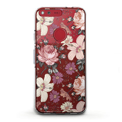 Lex Altern TPU Silicone Phone Case Floral Pattern