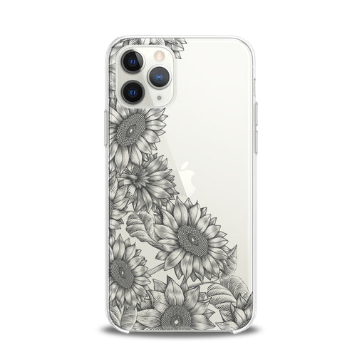 Lex Altern TPU Silicone iPhone Case Sunflowers Graphic