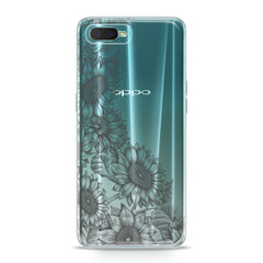 Lex Altern TPU Silicone Oppo Case Sunflowers Graphic