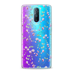 Lex Altern TPU Silicone Oppo Case Pink Floral Pattern