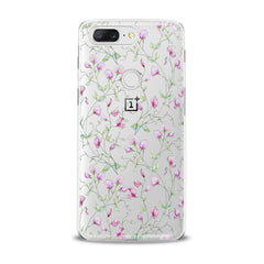 Lex Altern TPU Silicone OnePlus Case Pink Floral Pattern