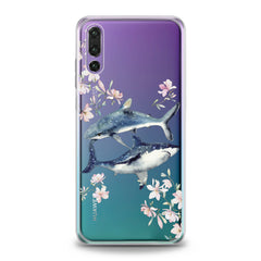 Lex Altern TPU Silicone Huawei Honor Case Floral Shark