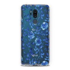 Lex Altern TPU Silicone LG Case Blue Flowers Blossom