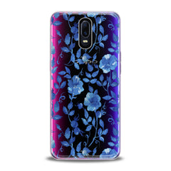 Lex Altern TPU Silicone Oppo Case Blue Flowers Blossom