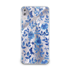 Lex Altern TPU Silicone Asus Zenfone Case Blue Flowers Blossom