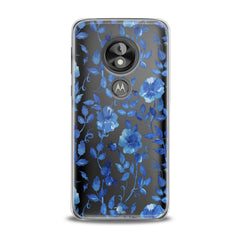 Lex Altern TPU Silicone Motorola Case Blue Flowers Blossom