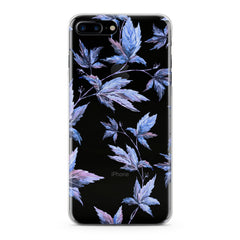 Lex Altern Purple Leaves Plants Phone Case for your iPhone & Android phone.