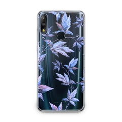 Lex Altern TPU Silicone Asus Zenfone Case Purple Leaves Plants