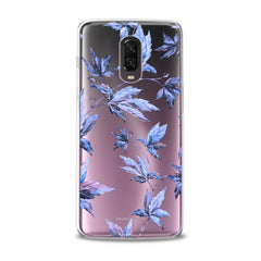 Lex Altern TPU Silicone Phone Case Purple Leaves Plants