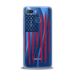 Lex Altern TPU Silicone Lenovo Case USA Flag