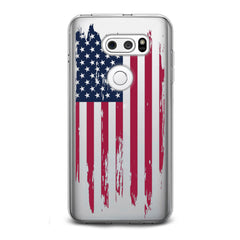 Lex Altern TPU Silicone LG Case USA Flag