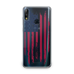 Lex Altern TPU Silicone Asus Zenfone Case USA Flag