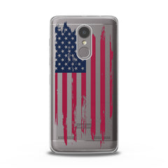 Lex Altern TPU Silicone Lenovo Case USA Flag