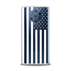 Lex Altern TPU Silicone Nokia Case Black USA Flag