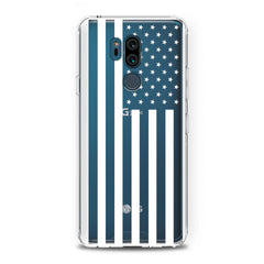 Lex Altern TPU Silicone LG Case Black USA Flag