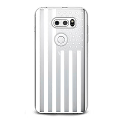 Lex Altern TPU Silicone LG Case Black USA Flag