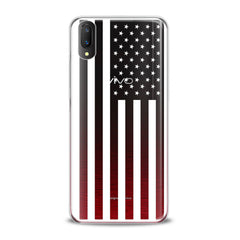 Lex Altern TPU Silicone VIVO Case Black USA Flag