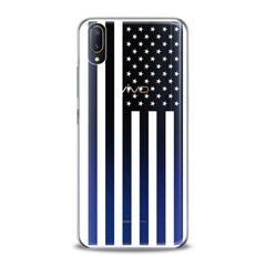 Lex Altern TPU Silicone Vivo Case Black USA Flag