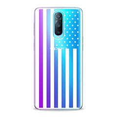 Lex Altern TPU Silicone Oppo Case Black USA Flag