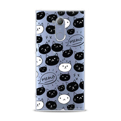 Lex Altern TPU Silicone Sony Xperia Case Funny Cats