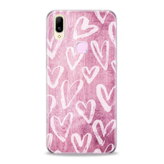 Lex Altern TPU Silicone Vivo Case Hearts Pattern