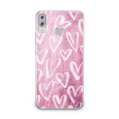 Lex Altern TPU Silicone Asus Zenfone Case Hearts Pattern