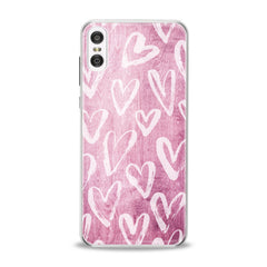 Lex Altern TPU Silicone Motorola Case Hearts Pattern