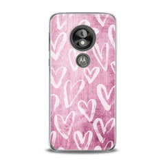 Lex Altern TPU Silicone Motorola Case Hearts Pattern