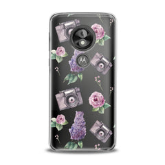 Lex Altern TPU Silicone Motorola Case Floral Photo Cameras