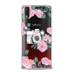 Lex Altern TPU Silicone VIVO Case Floral Camera