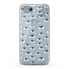 Lex Altern TPU Silicone Google Pixel Case Eyes Pattern