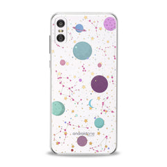 Lex Altern TPU Silicone Motorola Case Colorful Galaxy