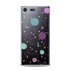 Lex Altern TPU Silicone Sony Xperia Case Colorful Galaxy