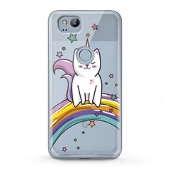 Lex Altern TPU Silicone Google Pixel Case Kawaii Unicat