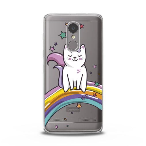 Lex Altern TPU Silicone Lenovo Case Kawaii Unicat