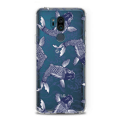 Lex Altern TPU Silicone LG Case Blue Koi Fishes