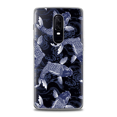 Lex Altern TPU Silicone OnePlus Case Blue Koi Fishes