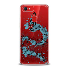 Lex Altern TPU Silicone Oppo Case Watercolor Melody