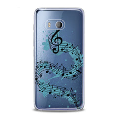 Lex Altern TPU Silicone HTC Case Watercolor Melody