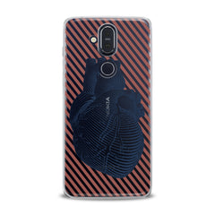 Lex Altern TPU Silicone Nokia Case Anatomy Heart